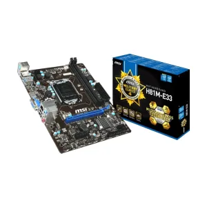 MSI H81M-E33