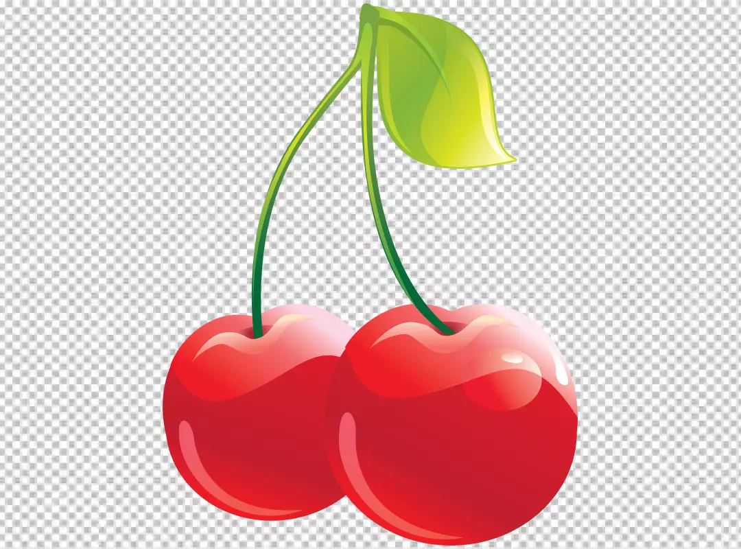 Free Premium PNG 3d cherry isolated on transparent background