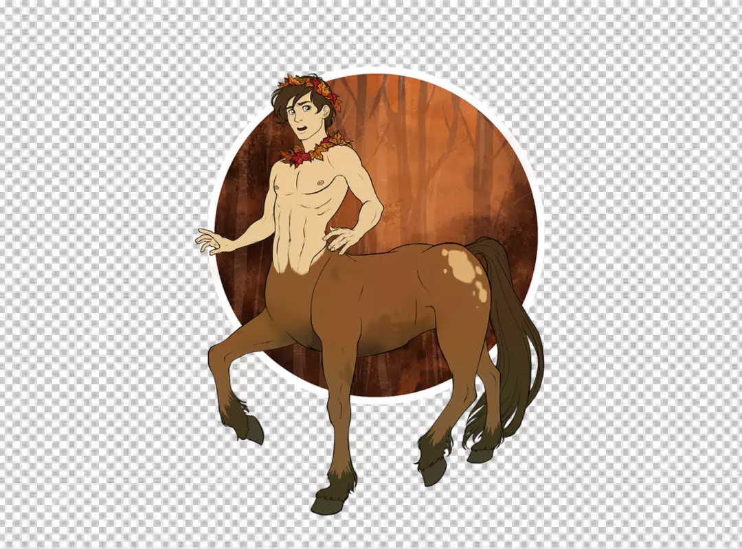 Free Premium PNG Hand drawn flat design greek mythology illustration transparent background