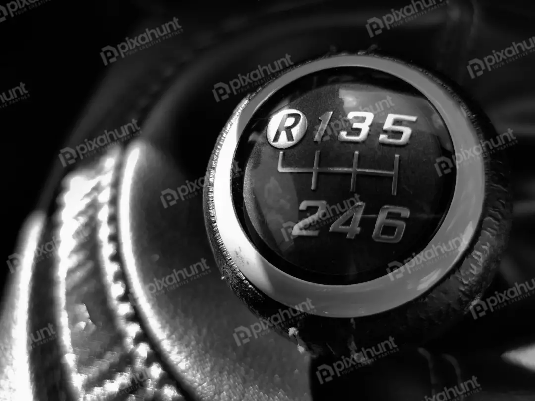 Free Premium Stock Photos Vertical closeup shot of a gear stick