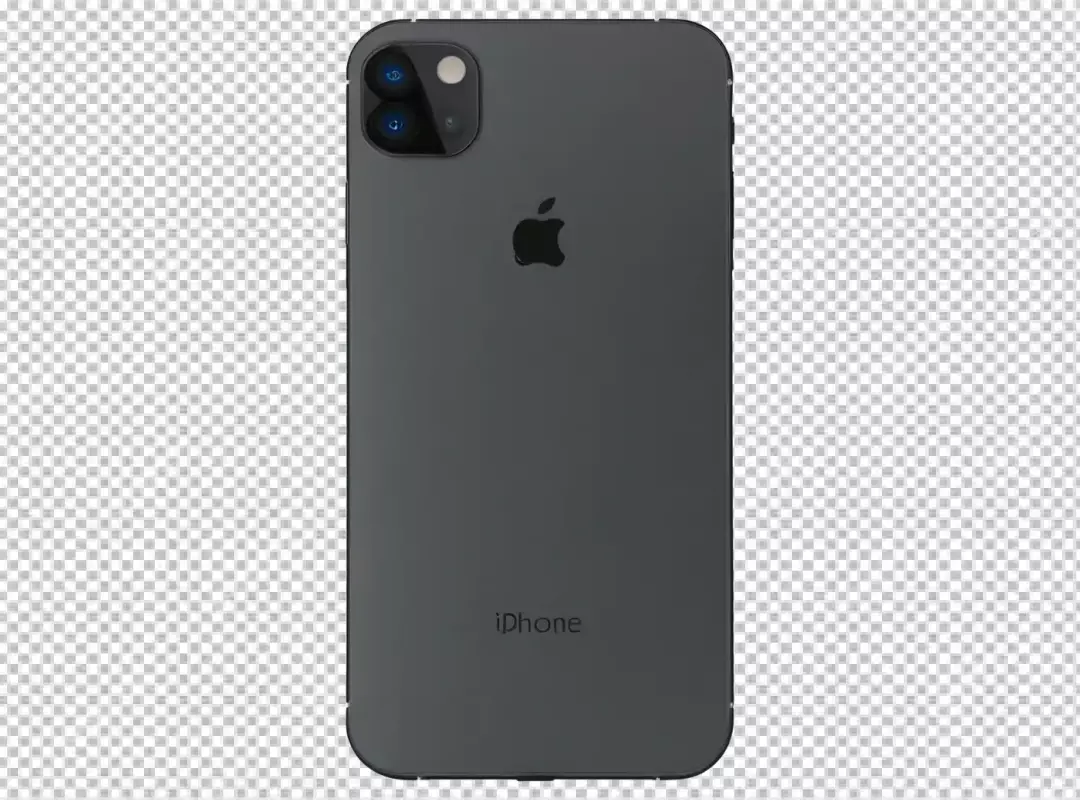 Sleek Dark Gray iPhone with Advanced Triple Camera System