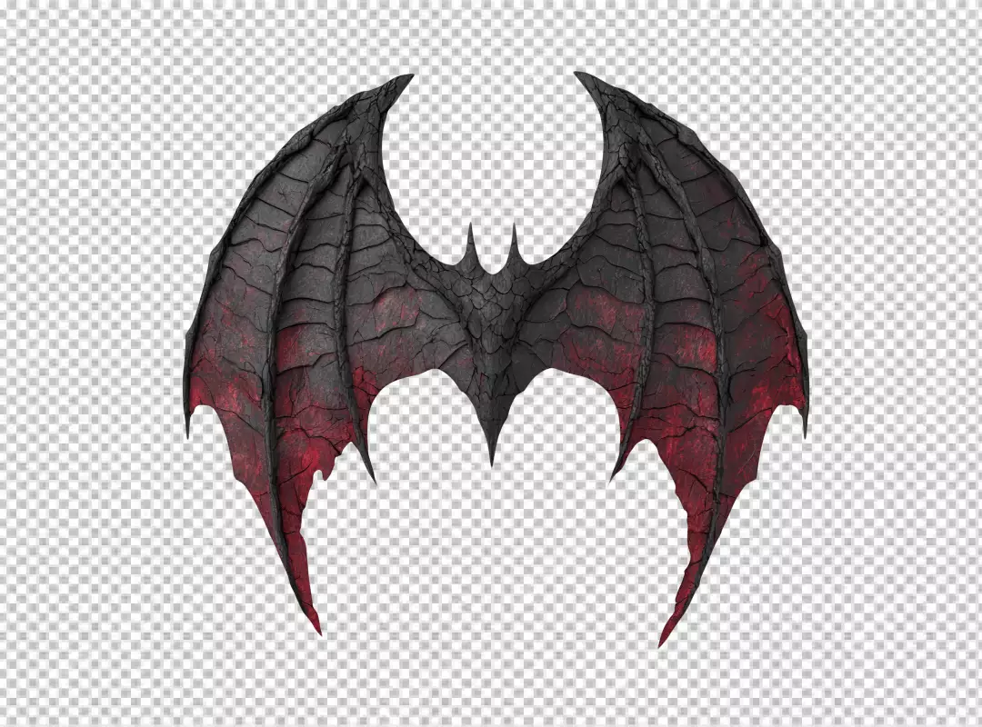 Vampire Devil Wings Gothic Fantasy Prop Halloween Costume Accessory Graphic Element
