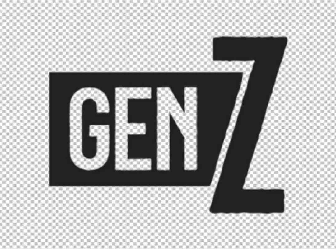 Modern GEN Z Logo Symbolizing Youth Culture and Digital Natives