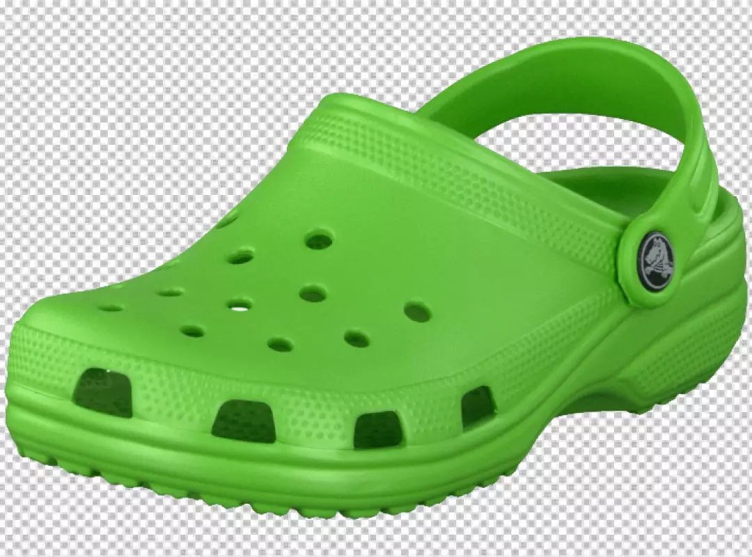 Vibrant Lime Green Classic Crocs Clog Shoe Comfortable Footwear Style