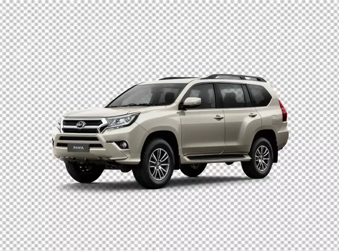 Modern Champagne Gold SUV with Elegant Design, Multi-Spoke Wheels, and Roof Rails