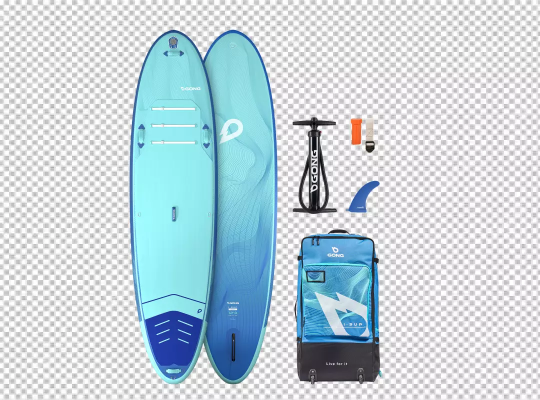 Dual GONG Inflatable Stand Up Paddle Board Package with Comprehensive Accessories