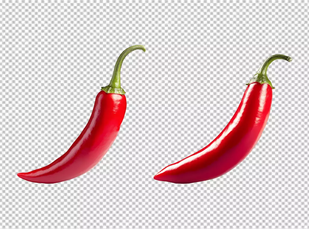 Vibrant Red Chili Peppers for Spicy Cuisine and Healthy Ingredient Designs