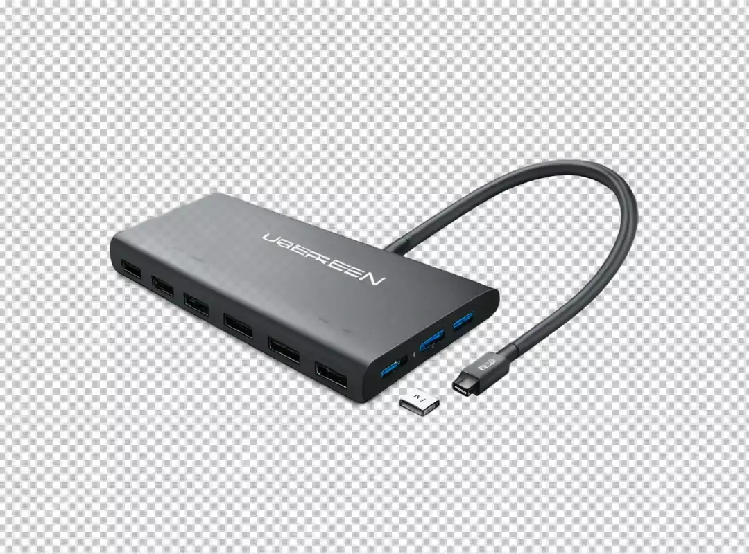 UGREEN USB-C Multiport Docking Hub with HDMI, USB-A, and USB-C Ports
