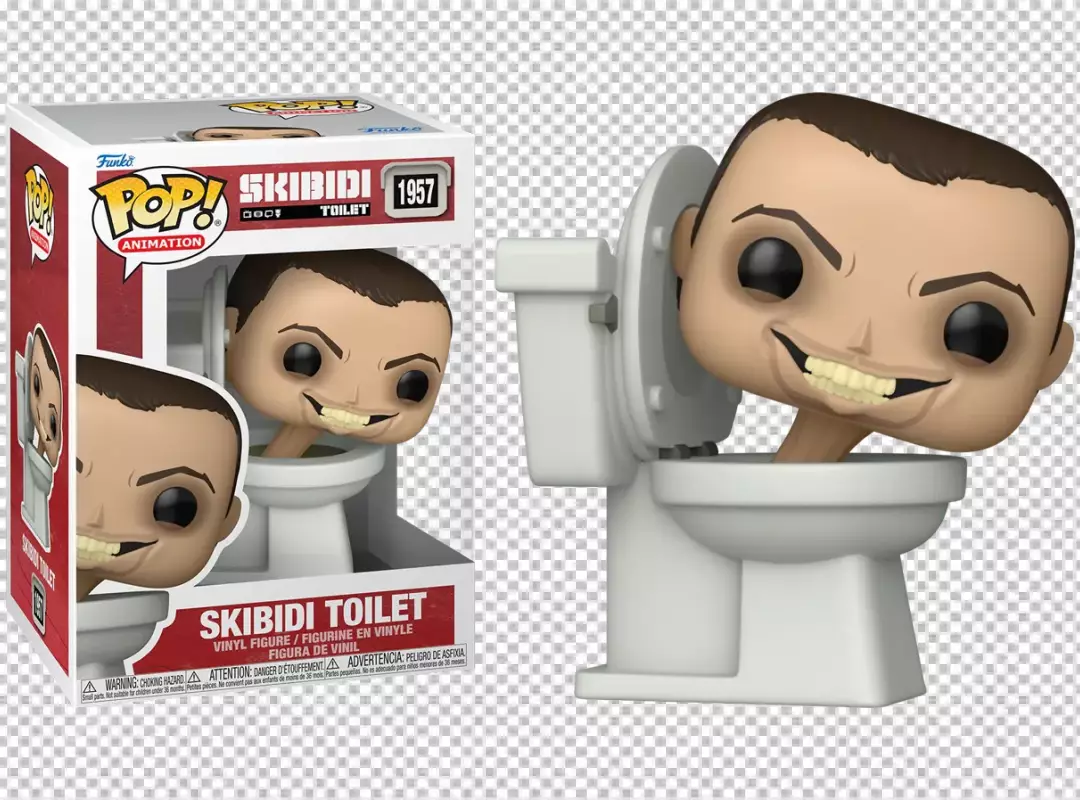 Funko Pop Skibidi Toilet 1957 Vinyl Figure and Official Collector's Box