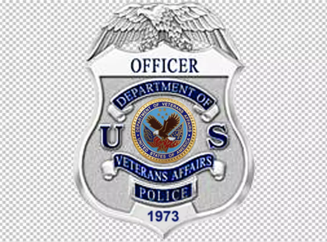 Free Premium PNG Department of Veterans Affairs Police Officer Badge