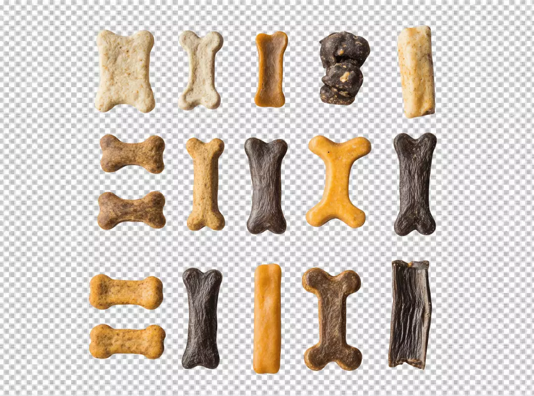 Assortment of Delicious Dog Bone and Stick Treats for Happy Pets