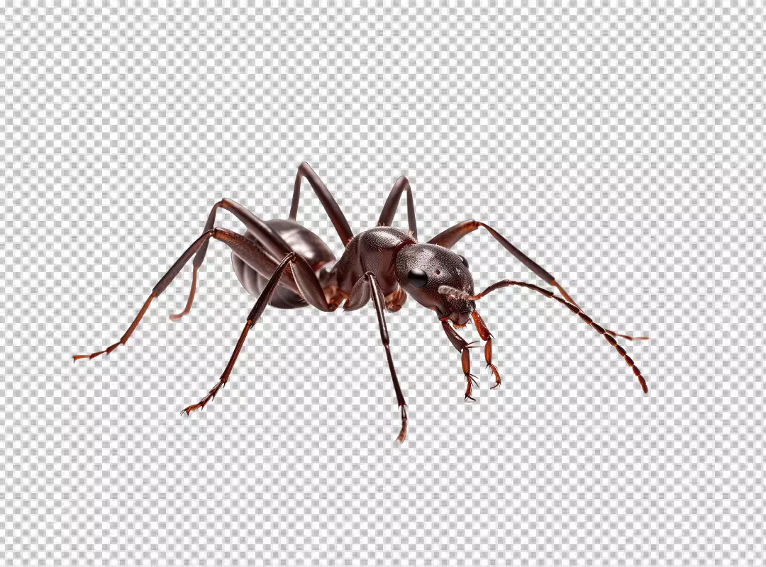 Detailed Macro Brown Ant Image for Nature Designs