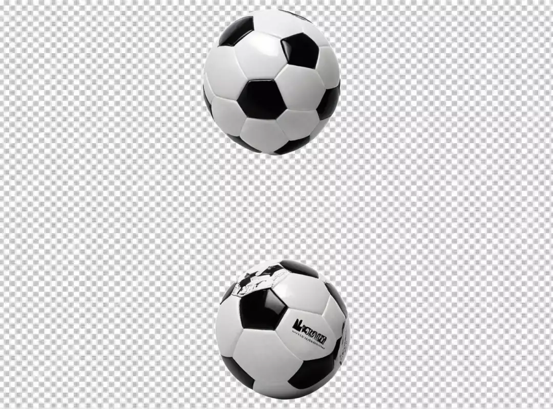 Classic Game Balls with Contrasting Panels for Athletic Competitions