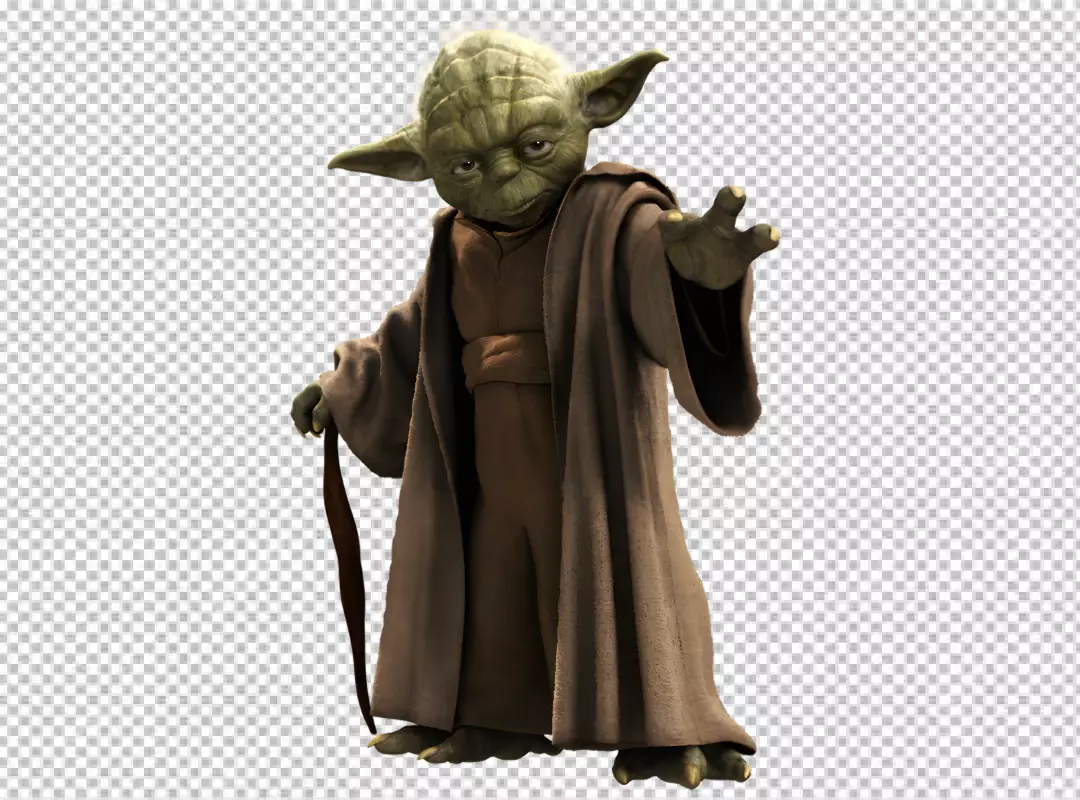 Free Premium PNG Yoda Jedi Master Iconic Character