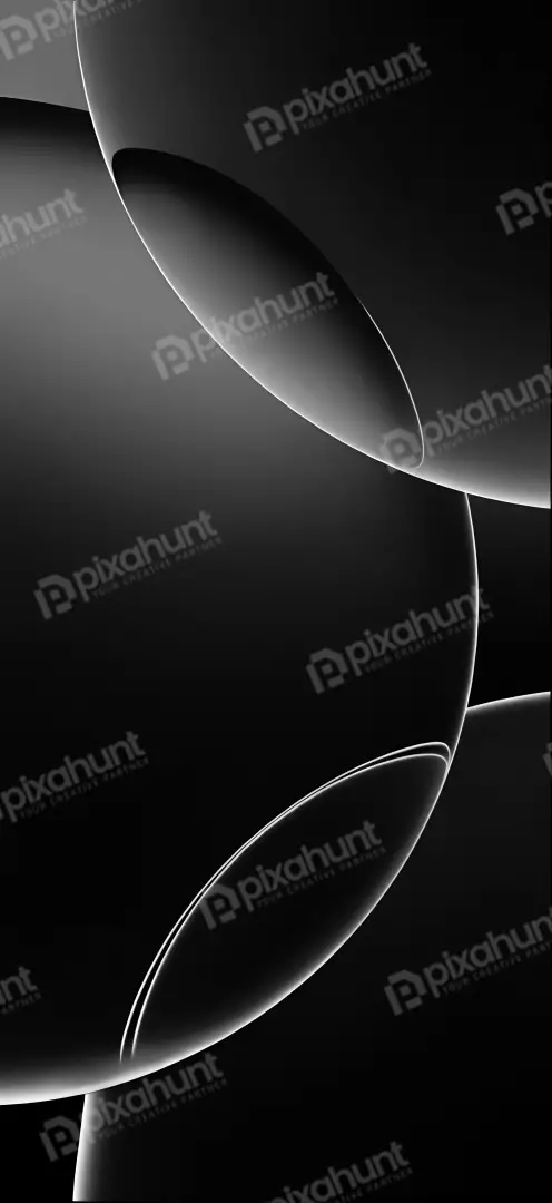 Free Premium Stock Photos Abstract Black and White Gradient with Smooth Curves and Light