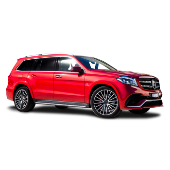 Red Mercedes Benz GLS Class Ca