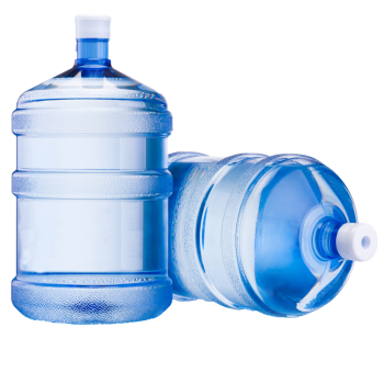 Two 5-liter water gallon