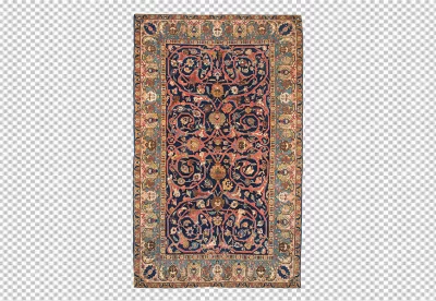 Transparent background Textures and patterns in color from woven carpets