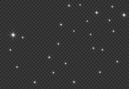 மிதக்கும் நட்சத்திரங்கள், ஒளி புள்ளிகள், ஒளி, நட்சத்திர ஒளி