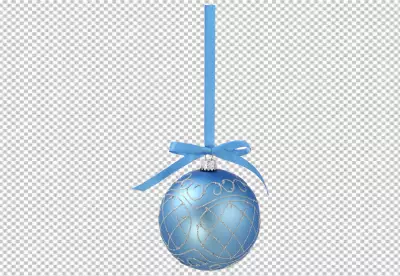 A gold ornament with a gold ball on it transparent background 