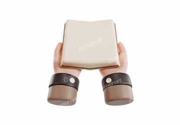 3D Rendering Read Quran Islamic Holy Book Icon Illustration