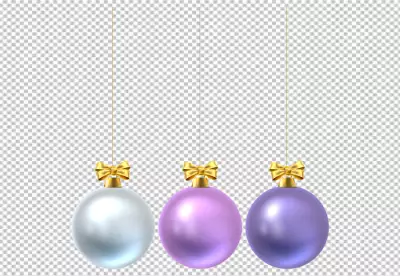 A picture of a christmas tree with a colorful shiny and colorful ornaments png