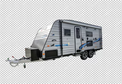 RV Isolated on Transparent Background