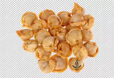 Hot and delicious Dumpling photo with a sweet and sour tomato sauce a perfect blend to accompany your