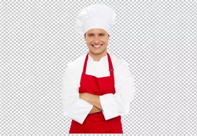 Front view smiley woman cooking