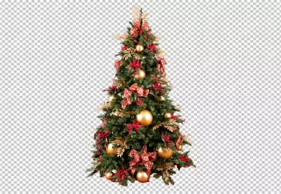 Festive Merry Christmas Elements on Transparent Background Perfect for Holiday Designs and Decorate