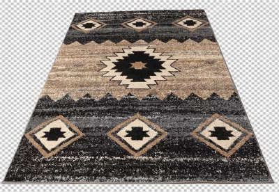Classic ornamental carpet rug design