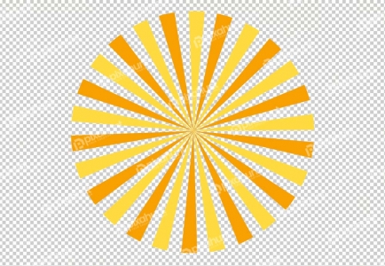 Spiral comic light rays