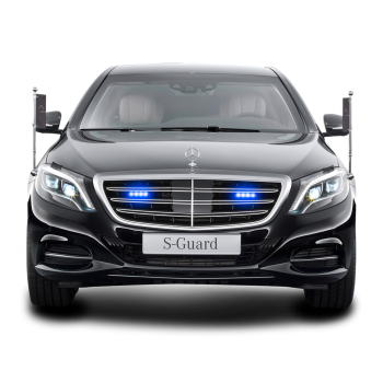 Mercedes Benz S 600 Guard President Black Car