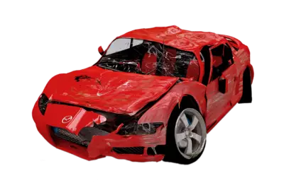 car fully damage 