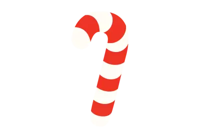 Christmas candy cane png