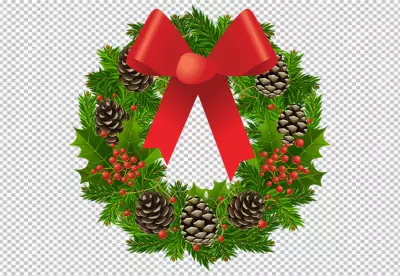 Christmas concept with PNG background