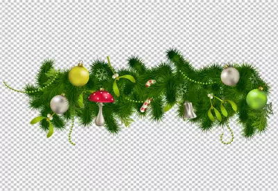 Beautiful and elegant Wreath A circular isolated on transparent background