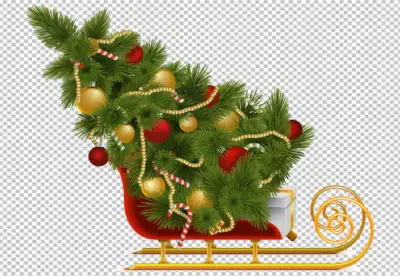 Festive merry Christmas graphic featuring