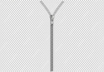 A high-quality photo of a silver zipper and zipper is closed with the teeth are interlocked