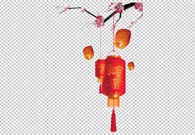 China red lantern decorative