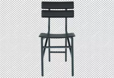 Barstool chair isolated on transparent background PNG