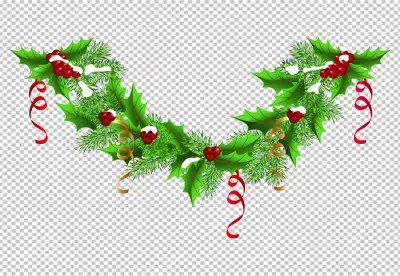 Christmas eve concept with copy space label Vintage style printable junk jon transparent background PNG