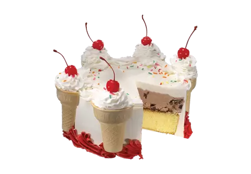 3d view of delicious looking cake with lit candles transparent background