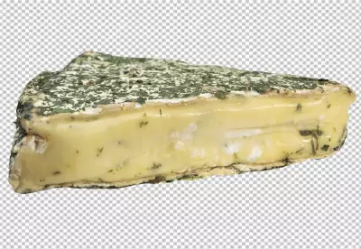 Monterey Jack isolated on transparent background