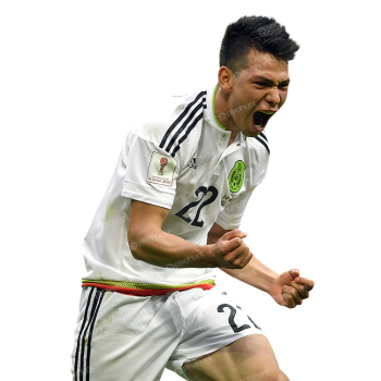 Mexican Pro player in Win Mach In Copa America Hirving Lozano