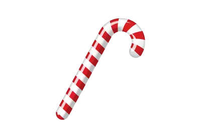 Candy cane striped, candy cane isolated on  transparent  background