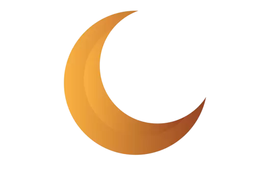 Crescent Front Side With transparent Background