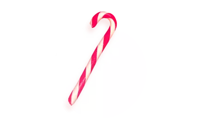 Vintage watercooor candy cane food illustration  transparent  background