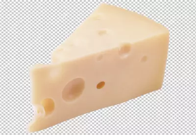 Simple cheese isolated | cartoon