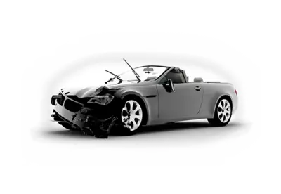 car crash render image